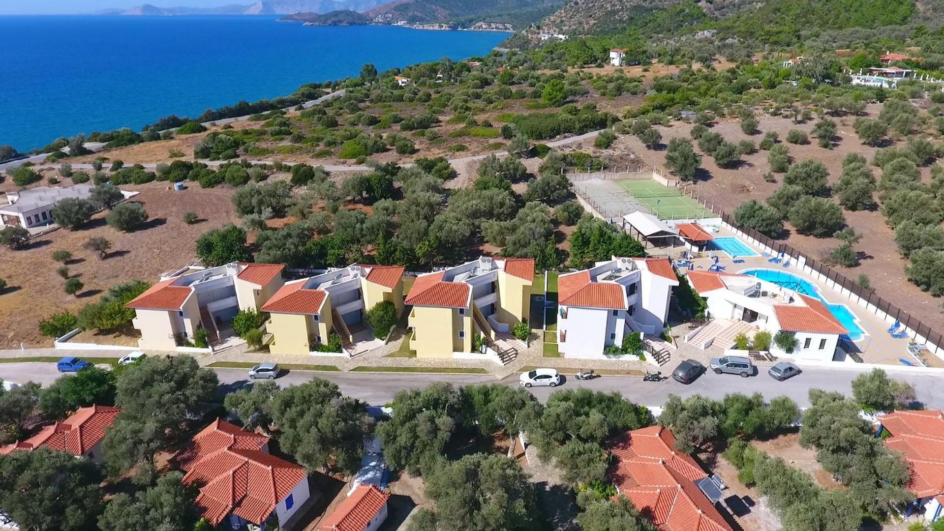 Kyma Hotel Marathókampos Exterior foto